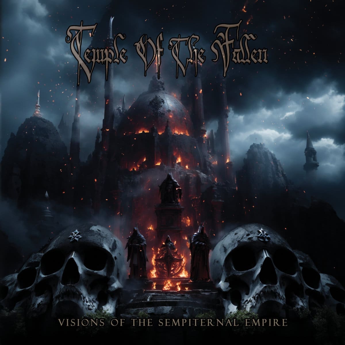 Temple of the Fallen — Visions of the Sempiternal Empire cover
