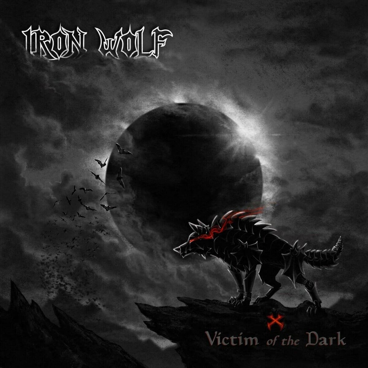 Iron Wolf — Victim of the Dark album cover