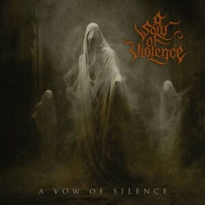 A Sow of Violence album cover—glyph of muted brutality and ritual tension, links to A Vow of Silence review
