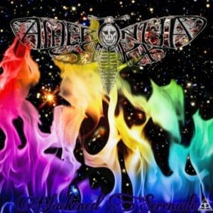 Acherontia Styx album cover—glyph of infernal melody and ritual metamorphosis, links to Blackened Serenade review