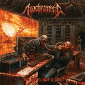 Anachronistic album cover—glyph of temporal corrosion and ritual distortion, links to 700 and 19 Ways of Decay review