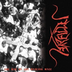 Arallu album cover—glyph of sacred siege and infernal distortion, links to The War on the Wailing Wall review