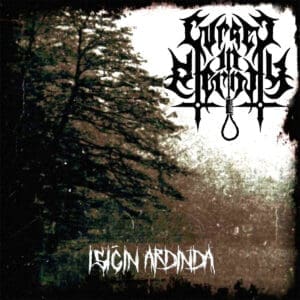 Cursed Eternity album cover—glyph of Turkish lamentation and ritual distortion, links to Işığın Ardınd review