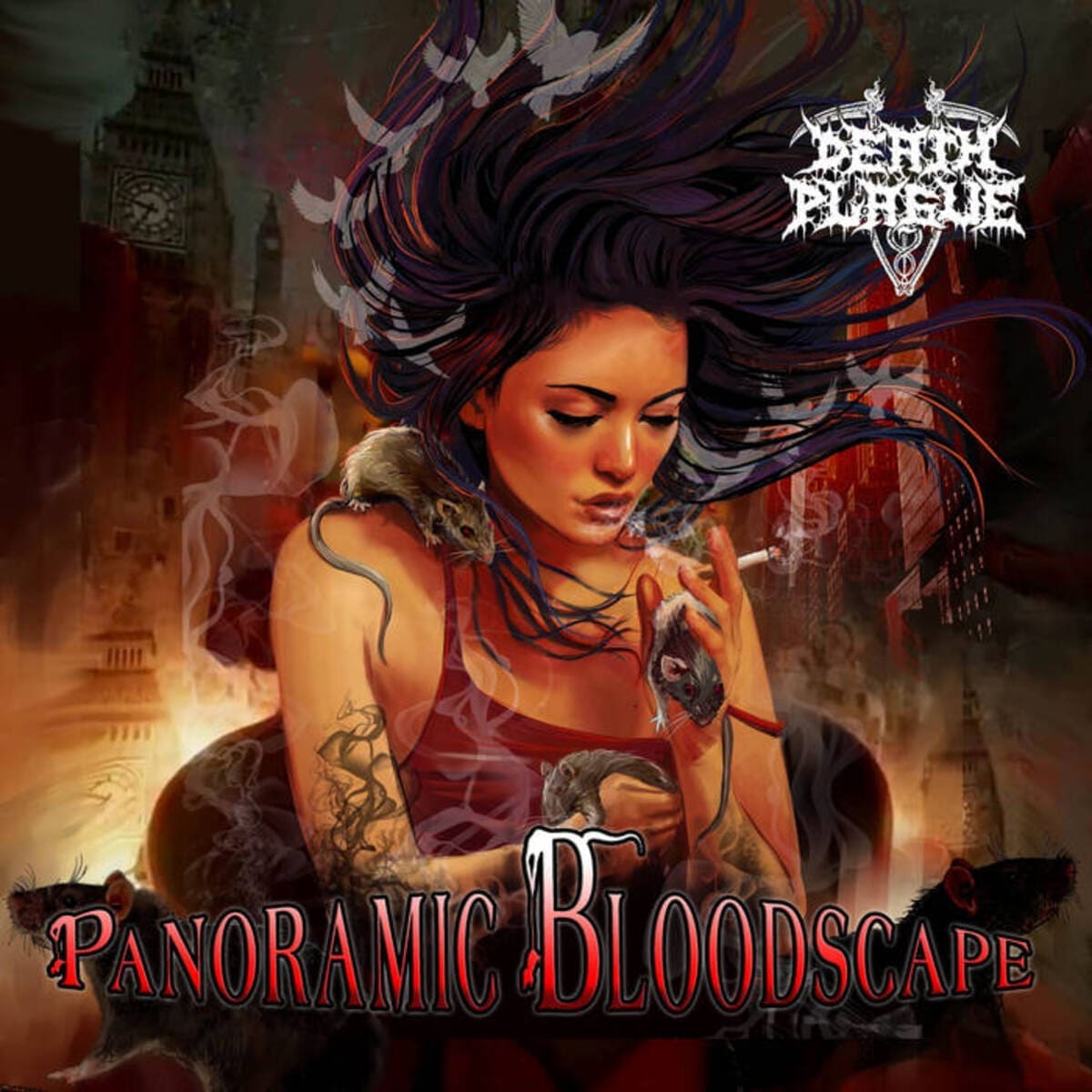 Death Plague — Panoramic Bloodscape cover