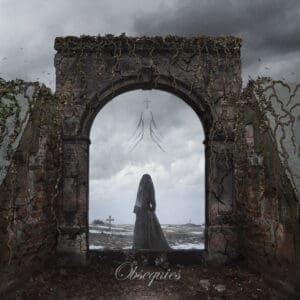 Eurynome album cover—glyph of funereal distortion and mythic mourning, links to Obsequies review