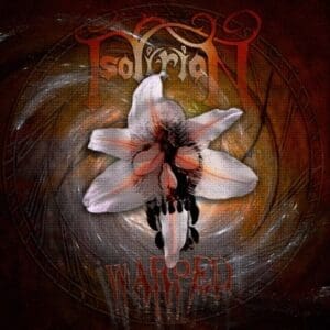 Isolirion album cover—glyph of fractured velocity and ritual distortion, links to Warped review