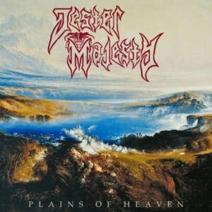 Jester Majesty album cover—glyph of celestial parody and ritual distortion, links to Plains Of Heaven review