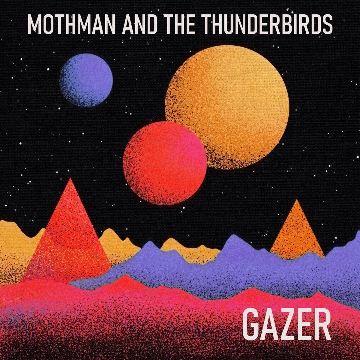 Mothman and the Thunderbirds — Gazer cover