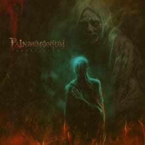 Paindemonium album cover—glyph of tyrannical fusion and ritual distortion, links to Conflation review