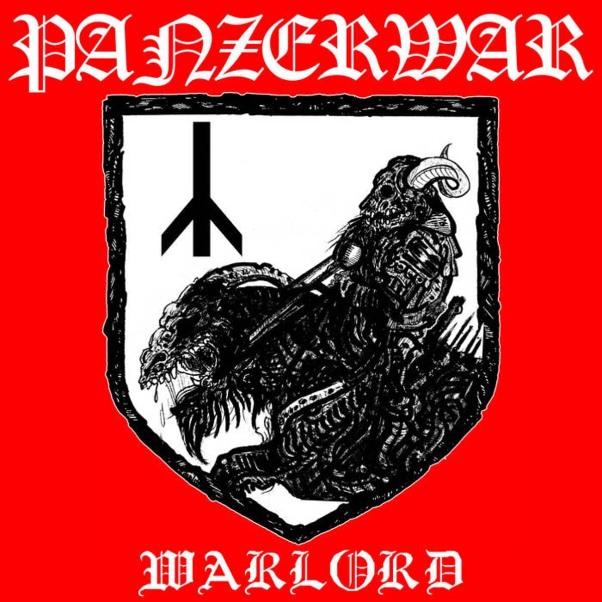 Panzerwar — Warlord album cover