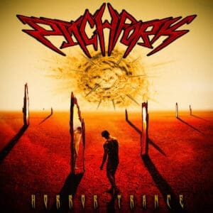 Pitchfork album cover—glyph of trance horror and ritual distortion, links to Horror Trance review