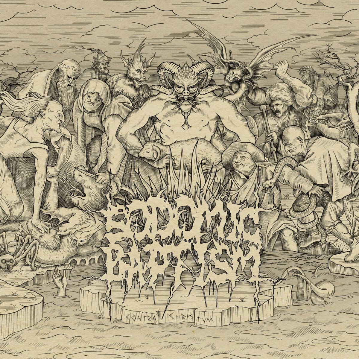 Sodomic Baptism — Contra Christum album cover