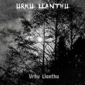 Urku Llanthu album cover—glyph of Andean distortion and ritual lamentation, links to Urku Llanthu review