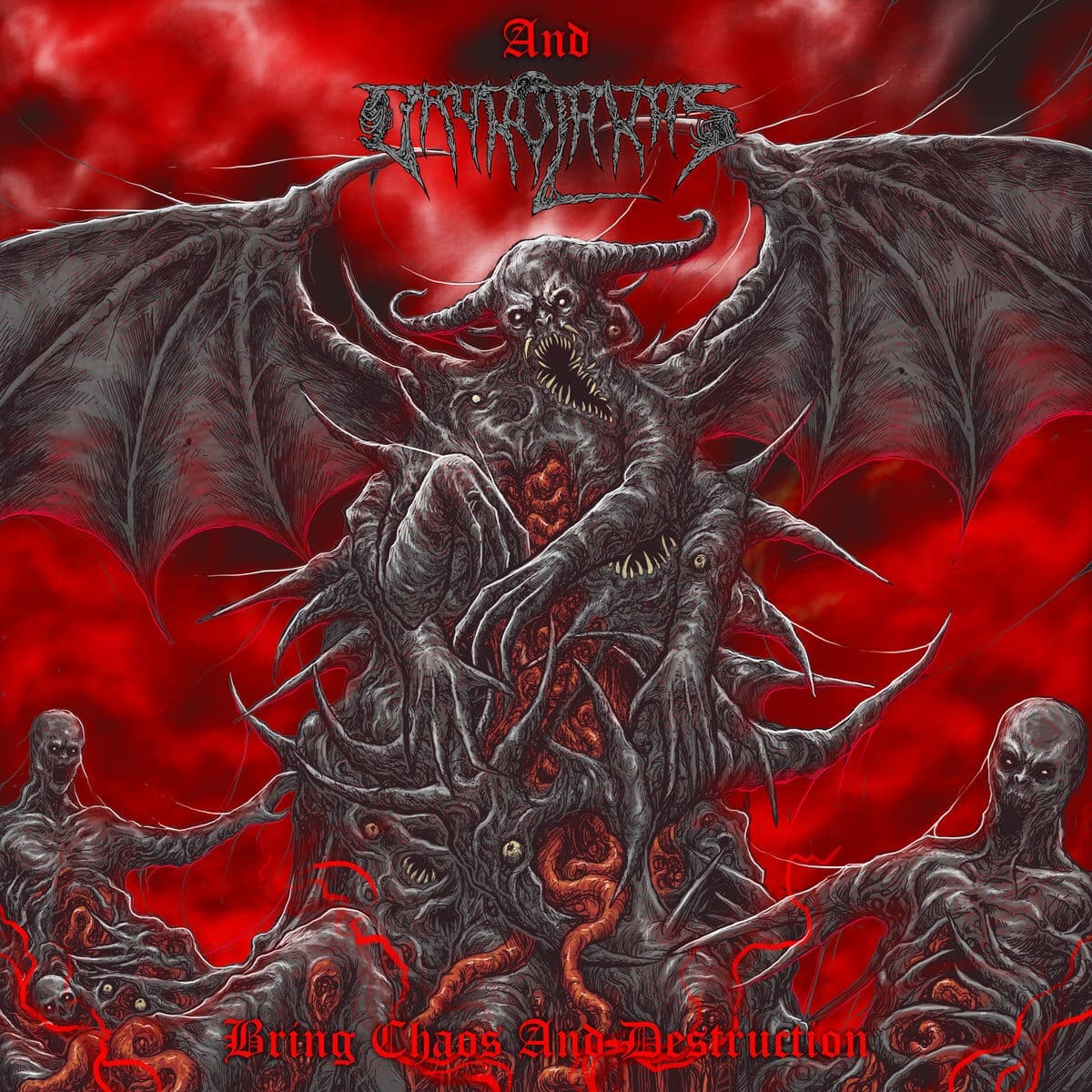 Vrykolakas — And Vrykolakas Brings Chaos and Destruction cover