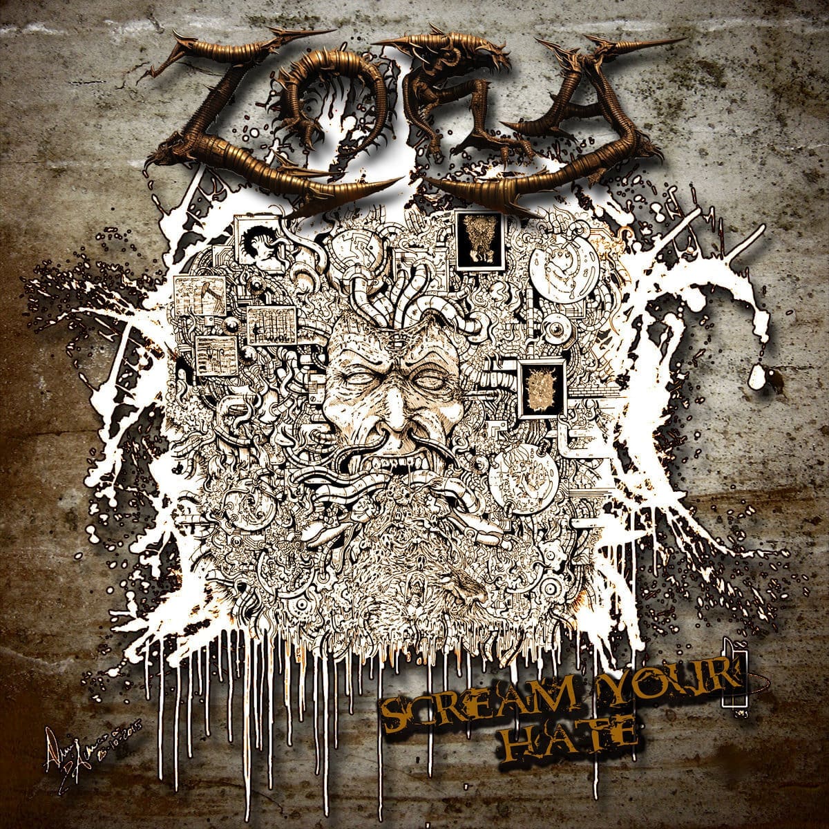 Zora — Scream Your Hate cover