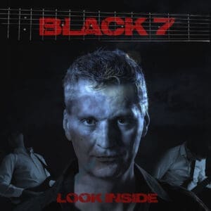 Black 7 album cover—glyph of introspective distortion and melodic invocation, links to Look Inside review