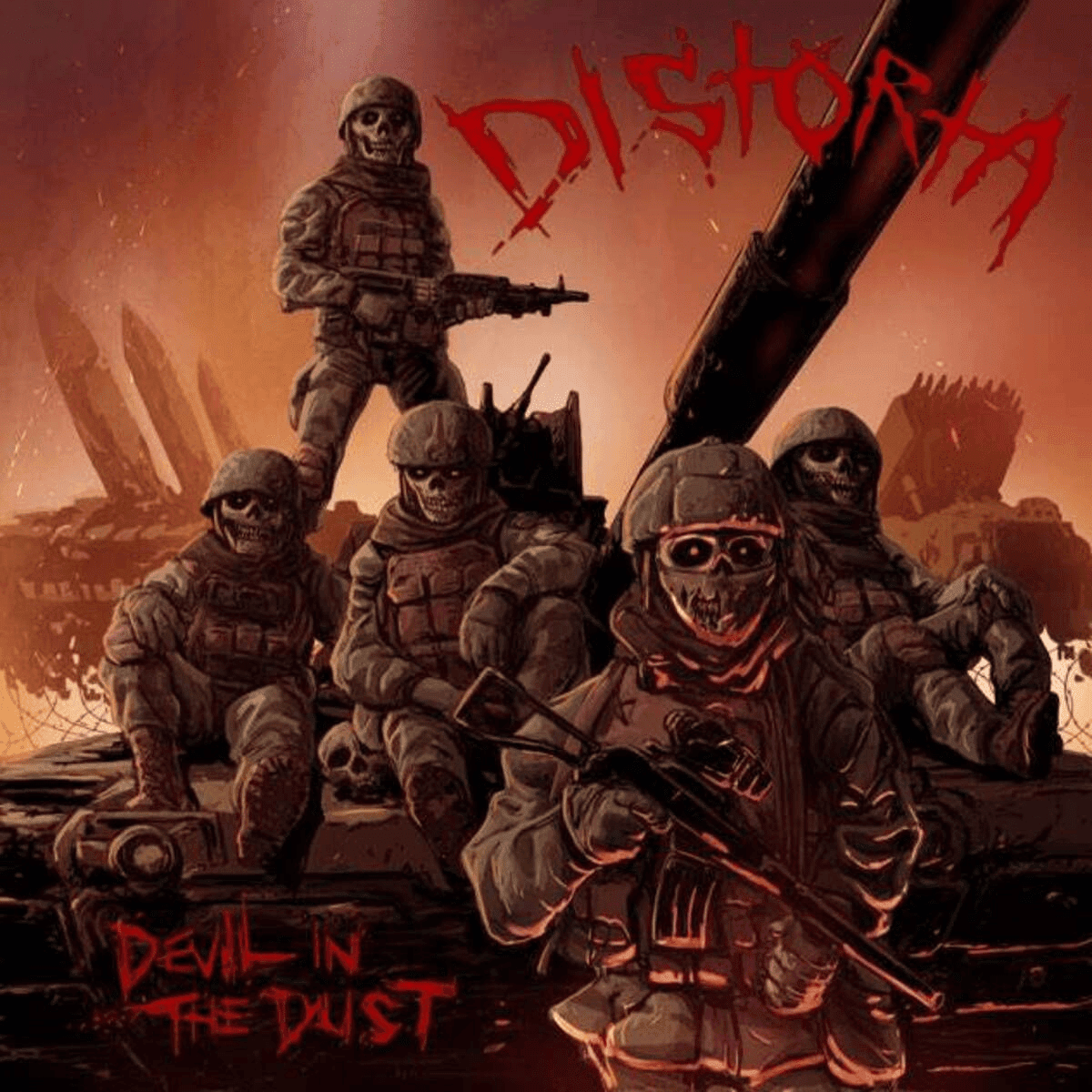 Distoria — A Devil in the Dust cover