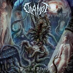 Olamot album cover—glyph of celestial ascent and sacred distortion, links to Path Of Divinity review