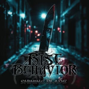 ise Behavior album cover—glyph of radiant violence and sharpened distortion, links to Shining Blade review