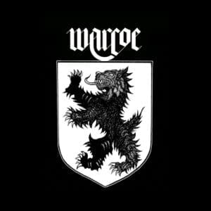 Warcoe album cover—glyph of slumbering dread and doom-laced distortion, links to The Giant’s Dream review