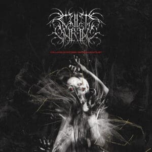 Cult Burial album cover—glyph of ritual collapse and dust-born reverence, links to Collapse of Pattern, Reverence of Dust review