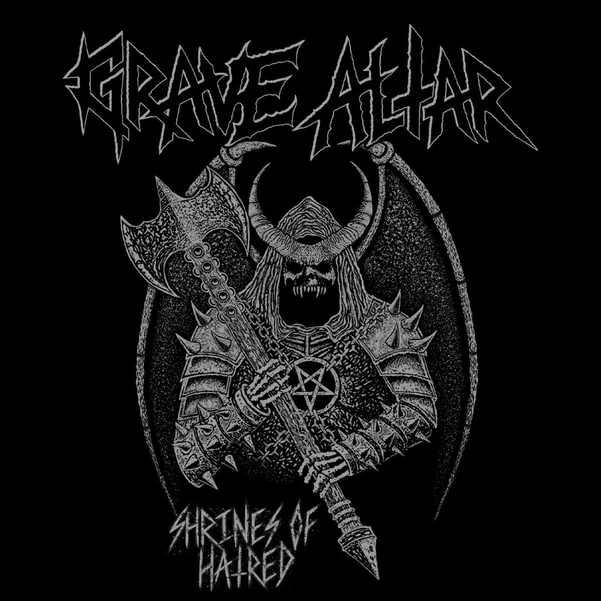 Grave Altar — Shrines of Hatred Album Cover