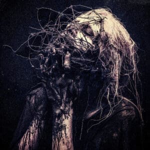 Greh album cover—glyph of depressive distortion and ritual despair, links to Dysphoric Devotion review