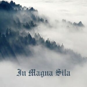 In Magna Sila album cover—glyph of existential erosion and sonic futility, links to Worthless review
