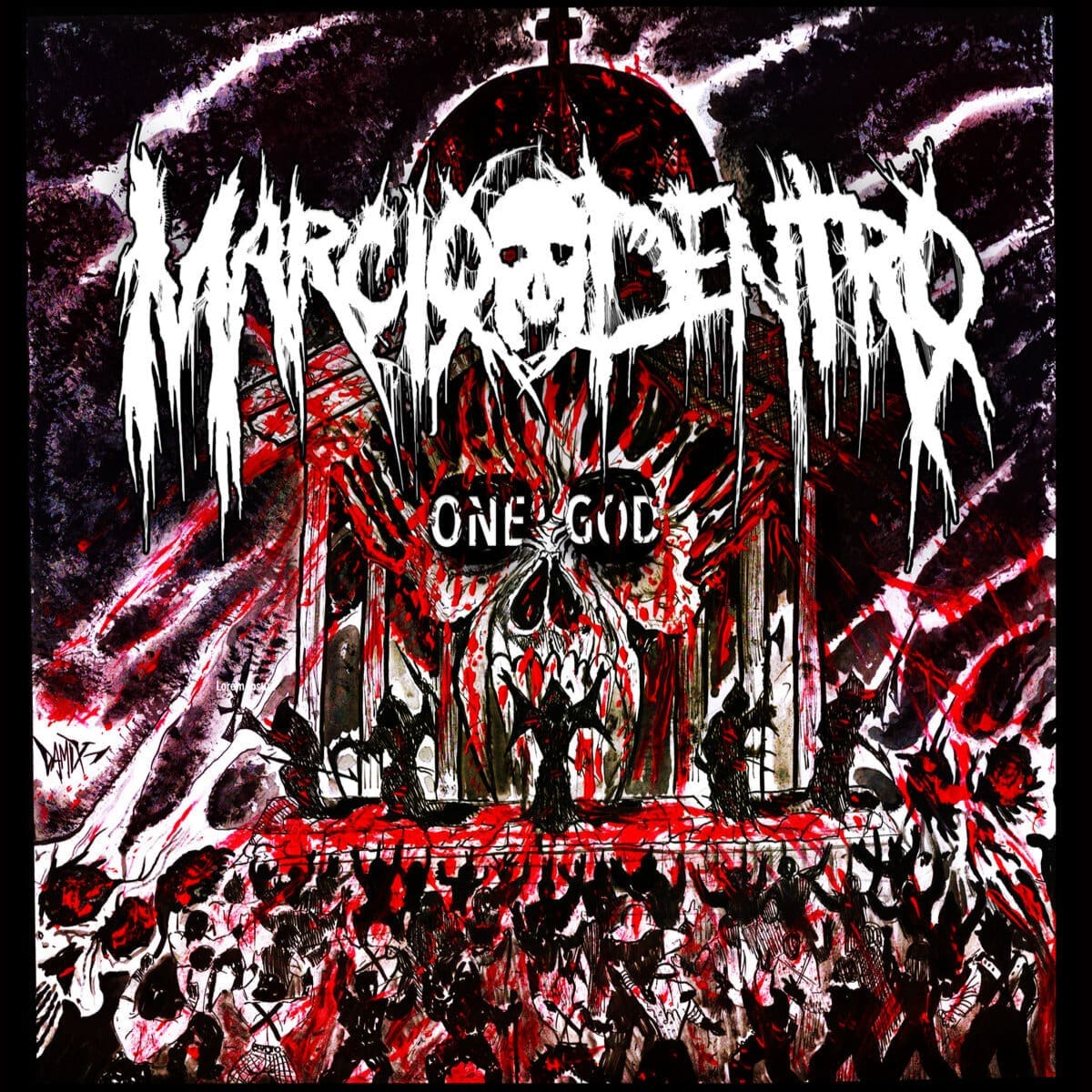 Marcio Dentro — One God album cover