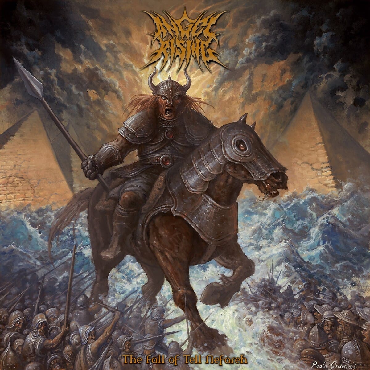 Angel Rising — The Fall of Tell Nefareh album cover
