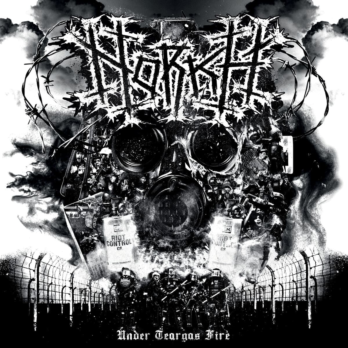 Norkh — Under Teargas Fire album cover