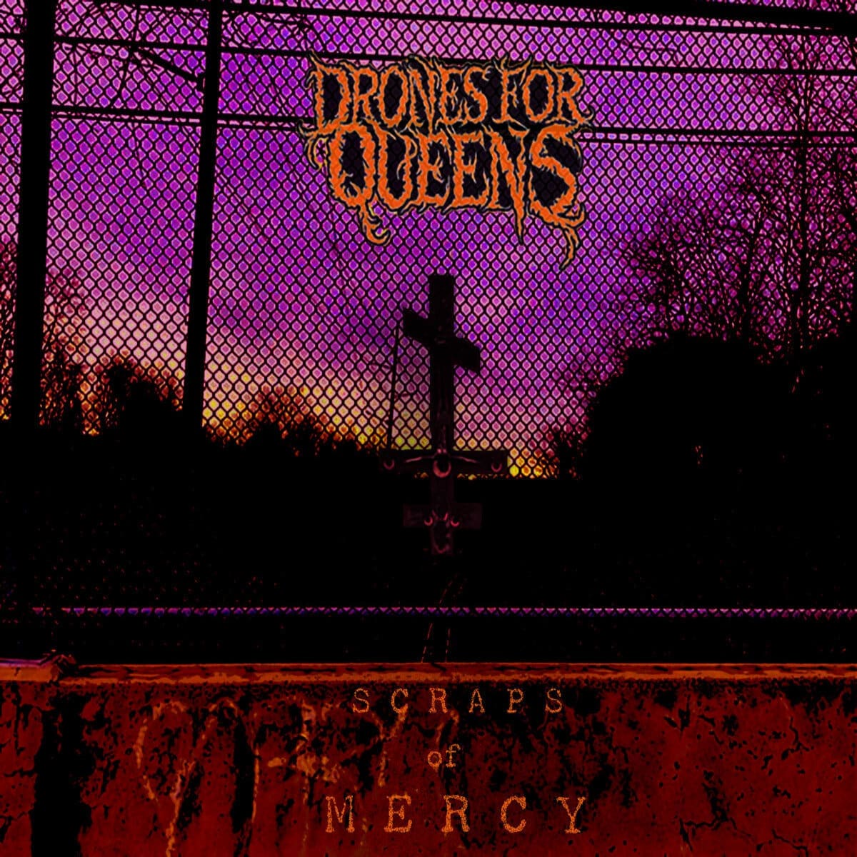 Drones For Queens — Scraps of Mercy album co, er