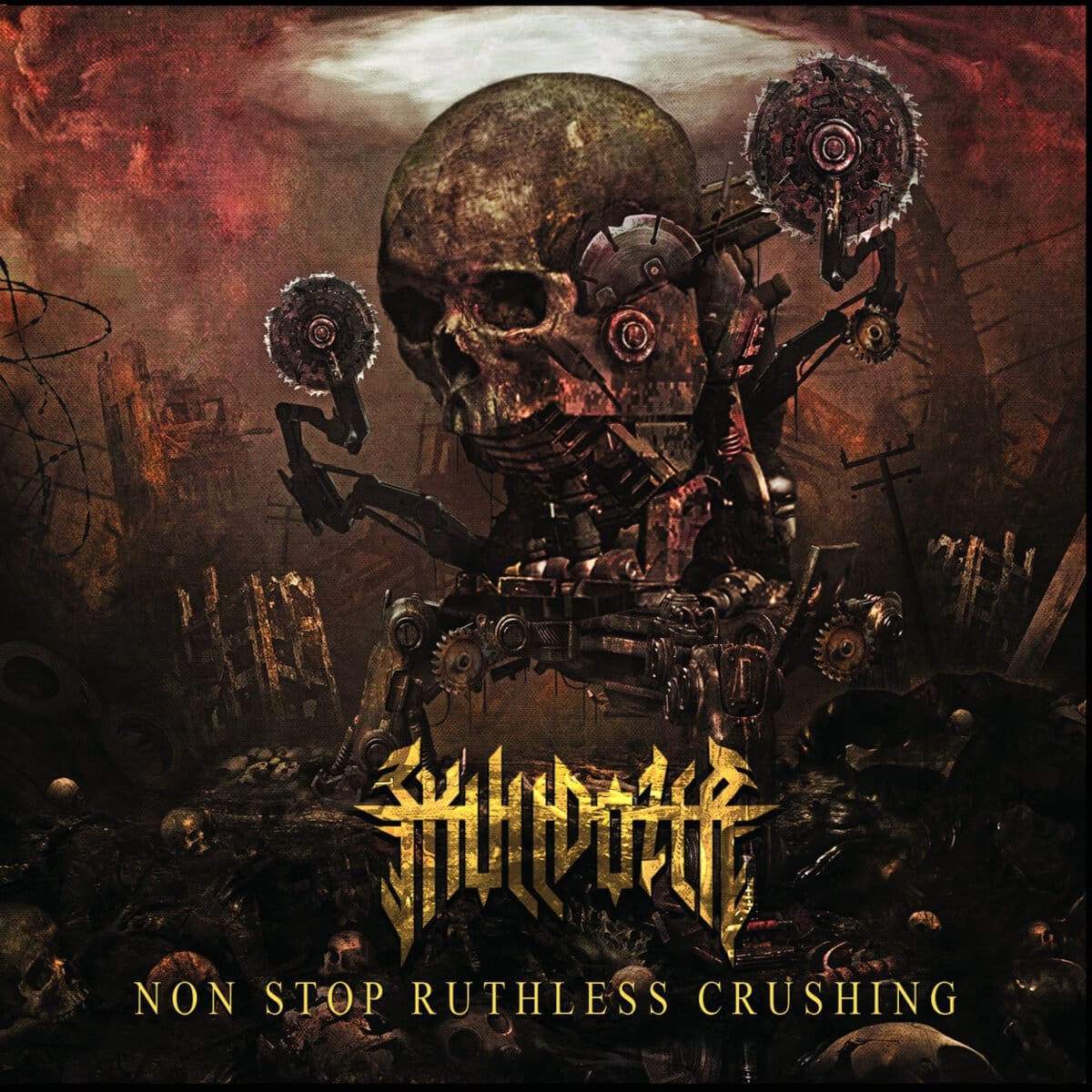 Skulldozer — Non Stop Ruthless Crushing album cover