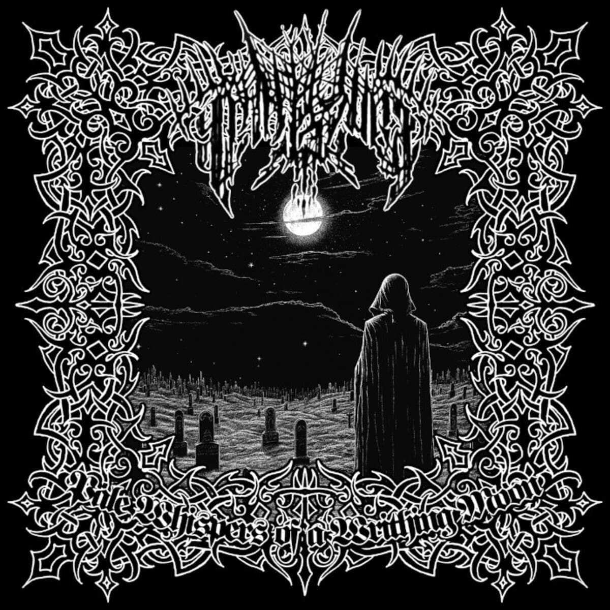 Panzerwar — Pale Whispers of a Writhing Moon album cover