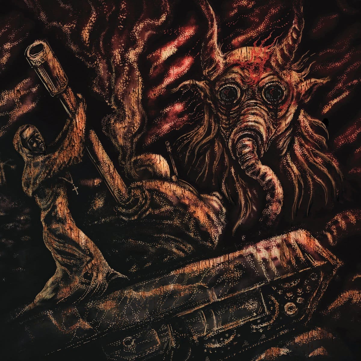 Pigs Blood — Destroying the Spirit album cover