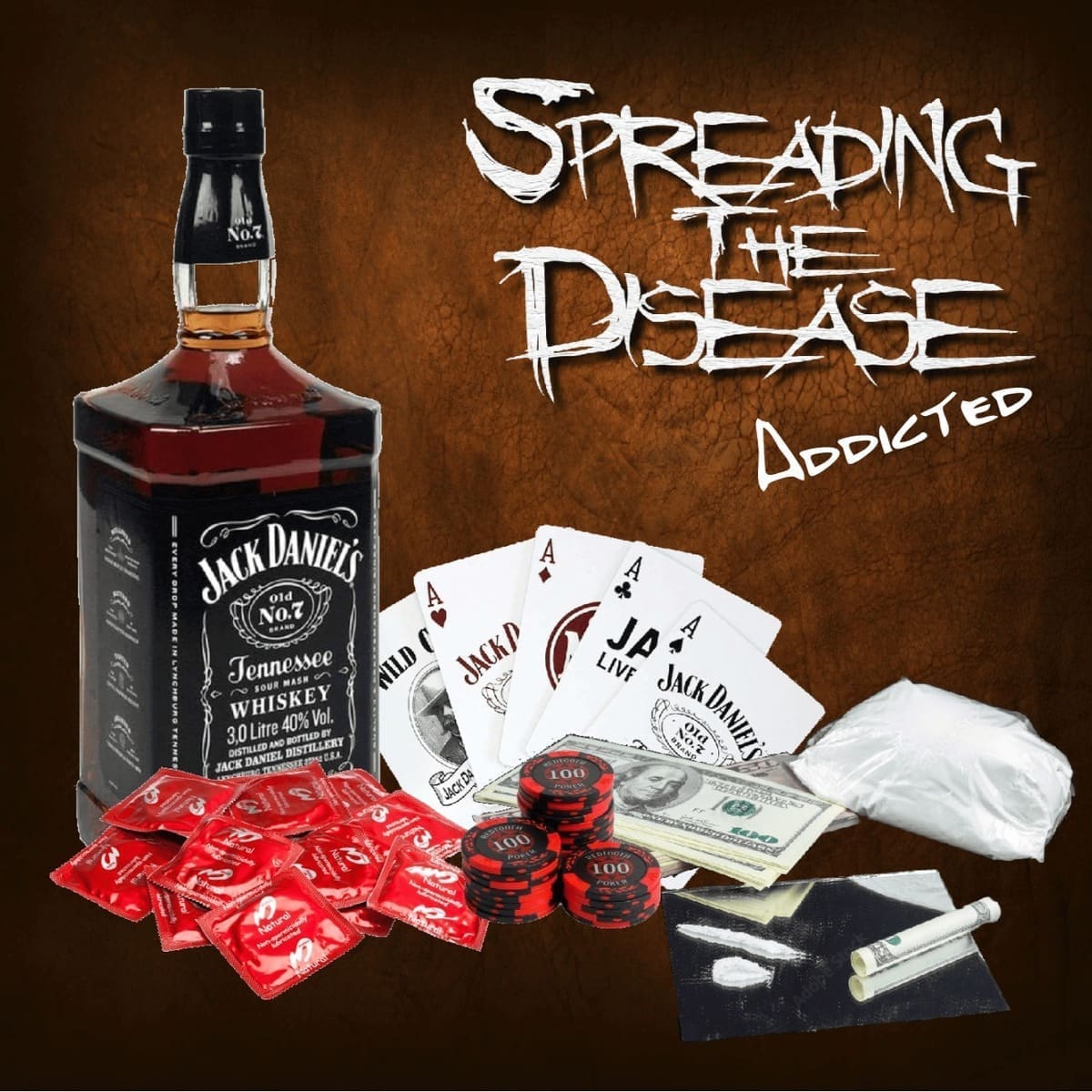 Spreading The Disease — Addicted cover