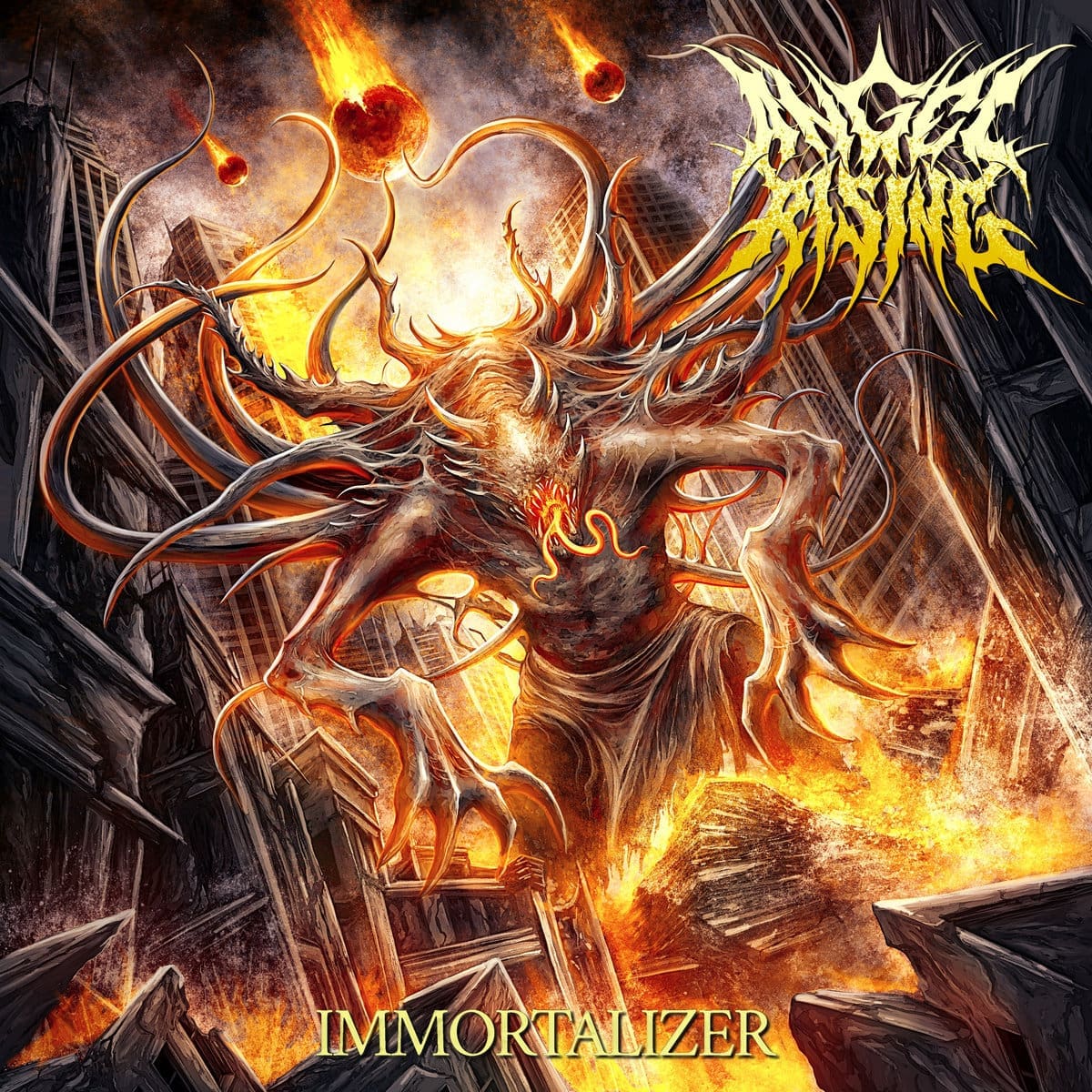 Angel Rising — Immortalizer album cover