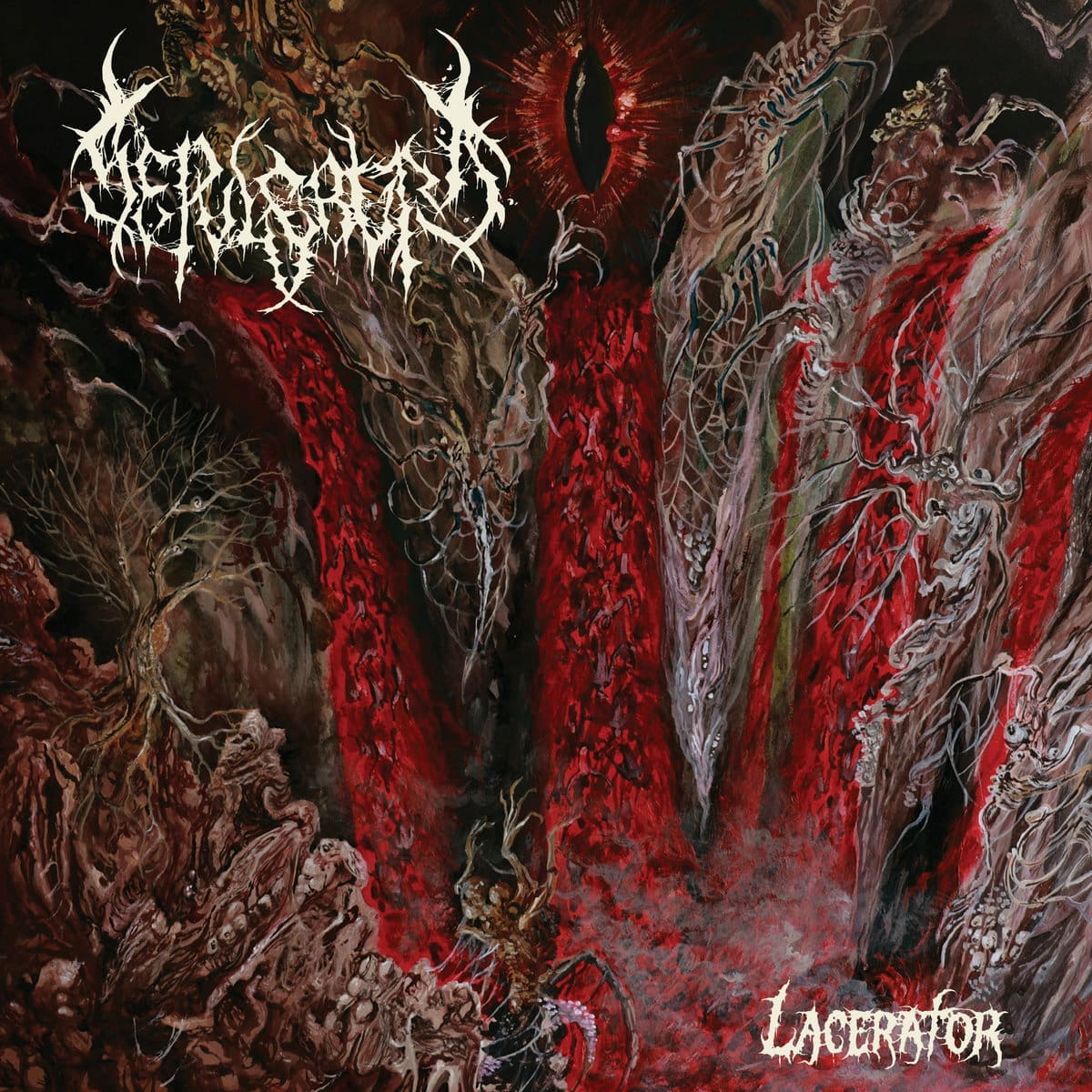 Sepulcrum — Lacerator album cover