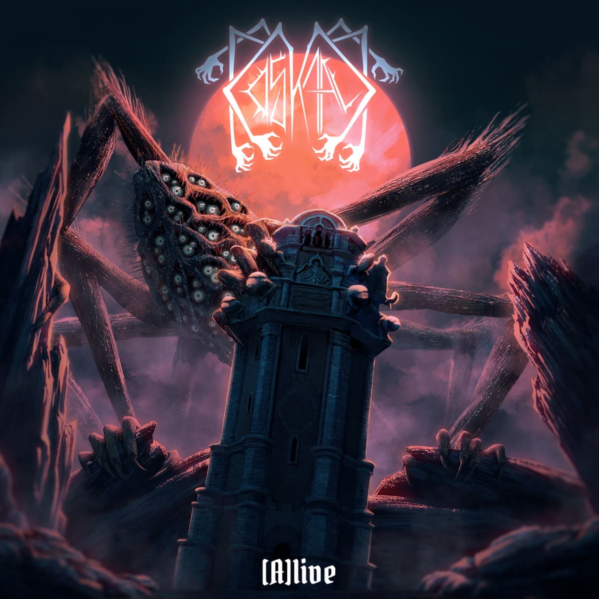 Oskaal - (A)live album cover
