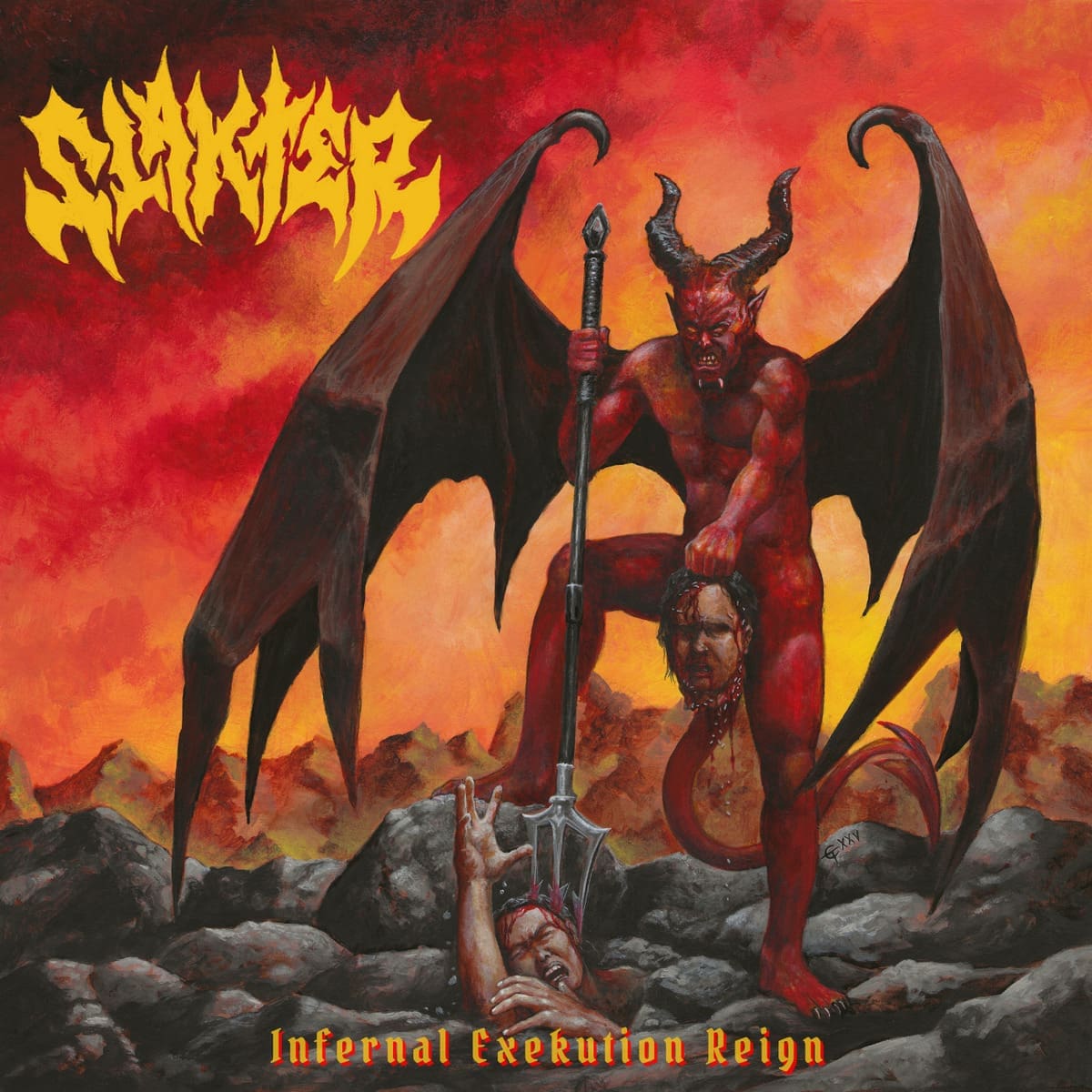 Årxøytt — Infernal Exekution Reign album cover