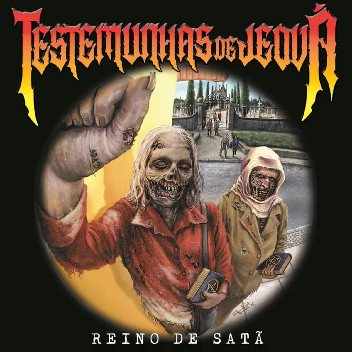 Testemunhas de Jeova — Reino de Sat&atilde; album cover