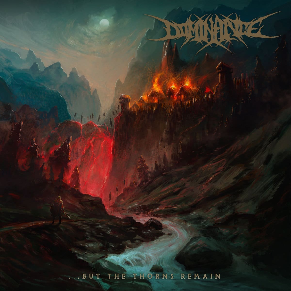 Dominance — But The Thorns Remain Album Cover
