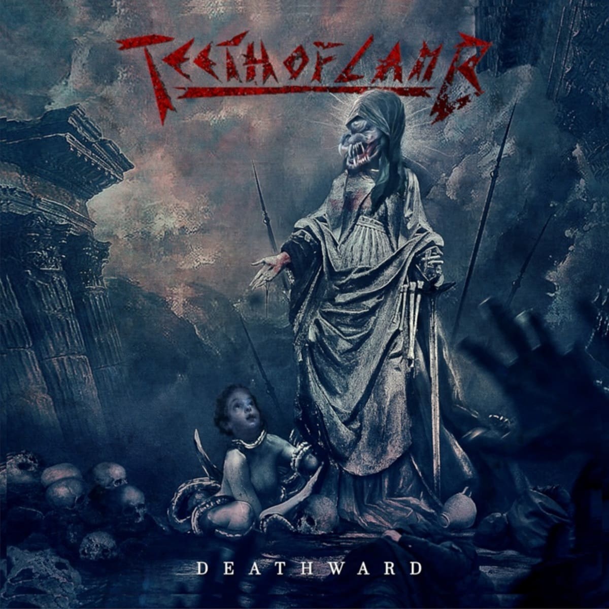 Teeth of Lamb — Deathward album cover